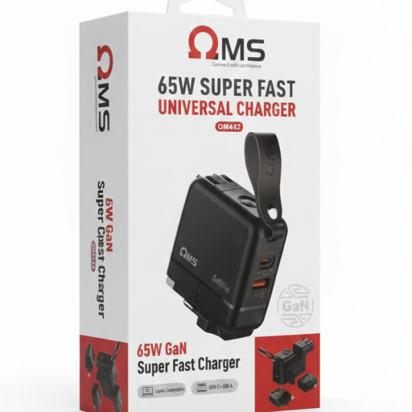 OMS 65W Universal TRAVEL ADAPTER